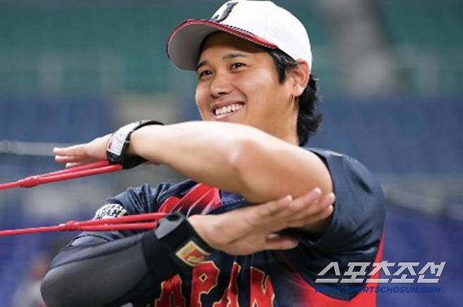 오타니 등 메이저리그 선수들은 2일 오릭스와 공식 연습경기부터 출전이 가능하다. 사진출처=일본야구대표팀 홈페이지