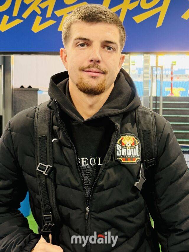 지난 28일 인천 유나이티드와의 경기 후 인터뷰를 진행한 바베츠(FC서울)/최병진 기자