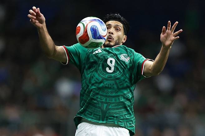 멕시코의 라울 히메네스. AFP연합뉴스