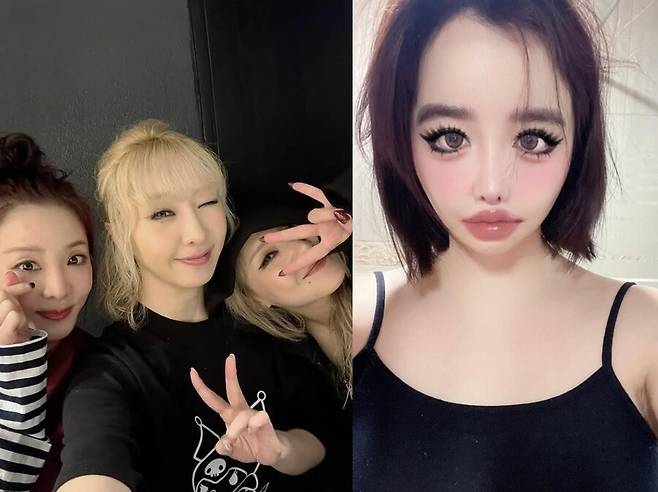 ▲ 출처|산다라박 인스타그램, 박봄 인스타그램