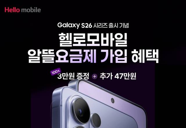 LG헬로비전 헬로모바일 제공.