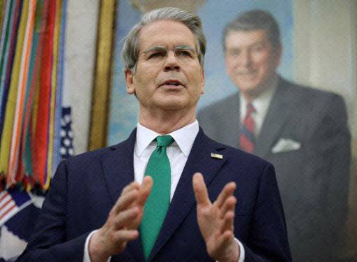 스콧 베선트 미 재무장관 (사진=AFP)