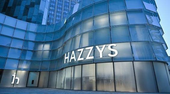 글로벌 건축 사무소 ‘캐스퍼 뮐러 크니어 아키텍츠’가 설계한 중국 상하이 헤지스 플래그십 스토어 ‘스페이스H 상하이’ 전경. LF 제공