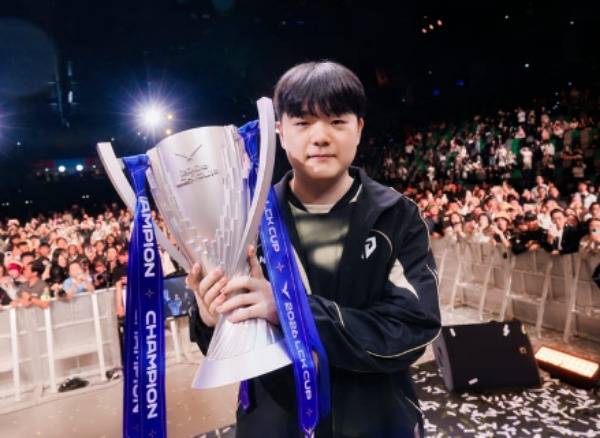 2026 LCK컵 결승전 MVP로 선정된 젠지 정글러 ‘캐니언’ 김건부 /LCK 제공