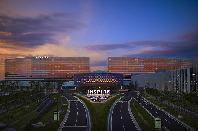 인스파이어 엔터테인먼트 리조트 전경(사진제공=인스파이어 엔터테인먼트 리조트)