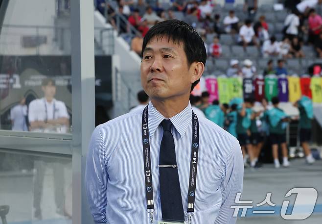 모리야스 하지메 일본 축구 국가대표팀 감독2025.7.15 ⓒ 뉴스1 김영운 기자