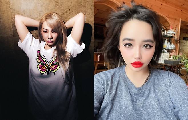 CL, 박봄. 사진ㅣ각 SNS