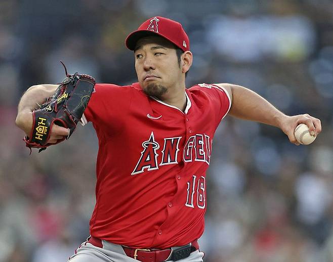 (에인절스 선발투수 기쿠치)