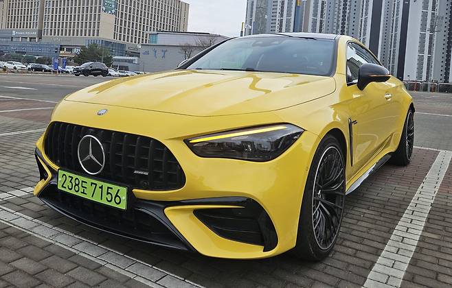 메르세데스 AMG CLE 53 쿠페의 외관. /김지환 기자