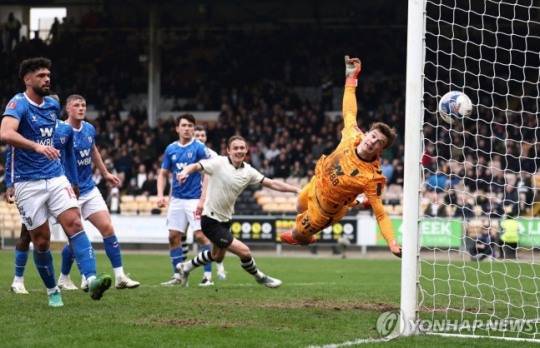 벤 웨인의 결승 골 순간 / 사진=연합뉴스