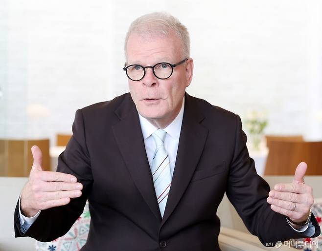 미카엘 헴니티 빈터 주한덴마크대사 인터뷰 /사진=김창현 기자 chmt@