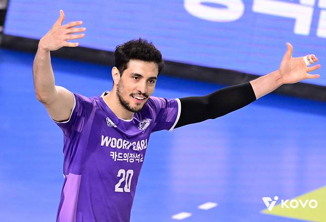 아라우조. 사진제공=KOVO