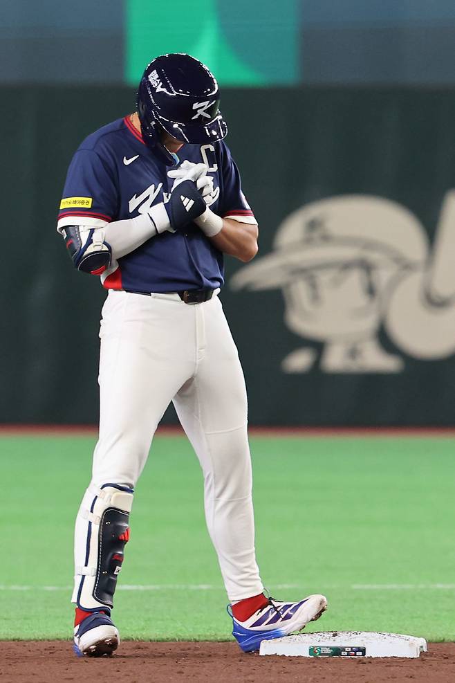 야구 대표팀 이정후. 뉴시스