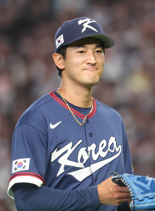 WBC 한국 야구대표팀의 고영표. 연합뉴스