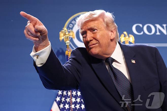 도널드 트럼프 미국 대통령. ⓒ 로이터=뉴스1