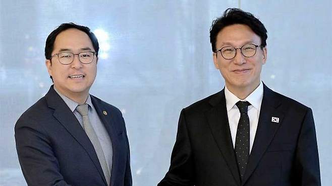 김민석 국무총리, 앤디 김 상원의원 면담