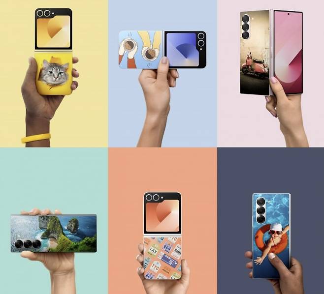 삼성전자 베트남이 2024년 8월27일 현지 Z세대를 겨냥해 출시한 갤럭시Z플립6 스마트 케이스. 사진=삼성전자 베트남