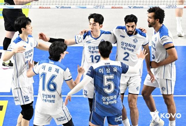 삼성화재. 사진=KOVO