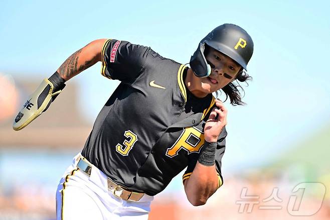 뉴욕 메츠의 배지환. ⓒ AFP=뉴스1