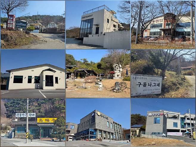 세종시 연서면 고복저수지 일대를 가면, 석갈비와 장어, 백숙, 매운탕, 카페 맛집들이 즐비하다. 사진/중도일보 DB