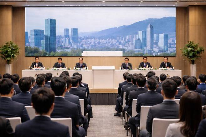 주주총회 모습. 기사의 이해를 돕기 위한 가상 이미지(출처=챗GPT)