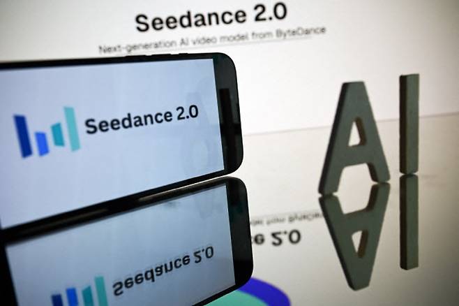 바이트댄스가 출시한 시댄스 2.0 로고 (사진=AFP)