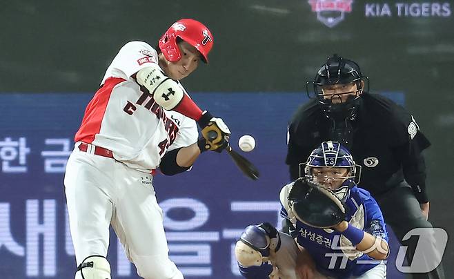 KIA 타이거즈 나성범. 2024.10.28 ⓒ 뉴스1 김도우 기자