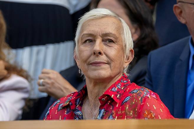 마르티나 나브라틸로바. 게티이미지코리아