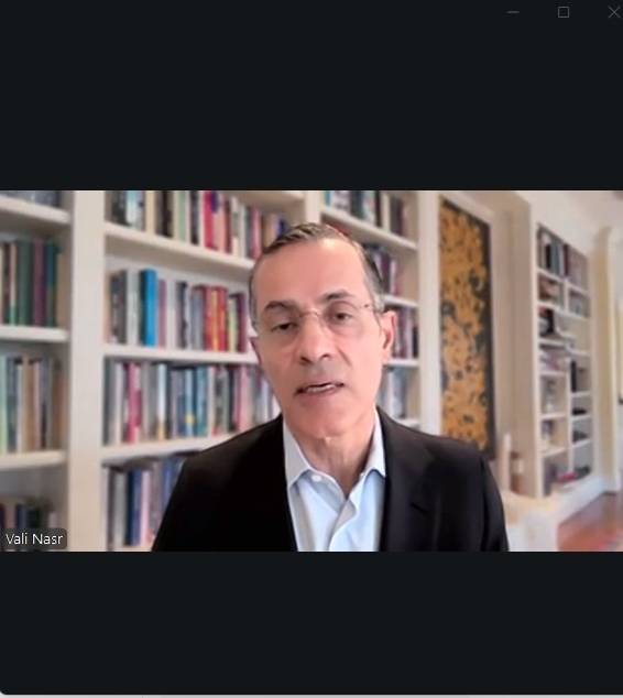 발리 나스르 존스홉킨스 대 교수. 영상 캡처