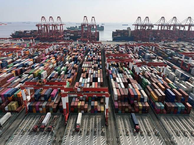 중국 항만/사진=블룸버그