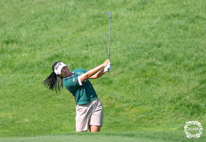 공동 선두에 나선 이정은6. 사진 제공=KLPGA