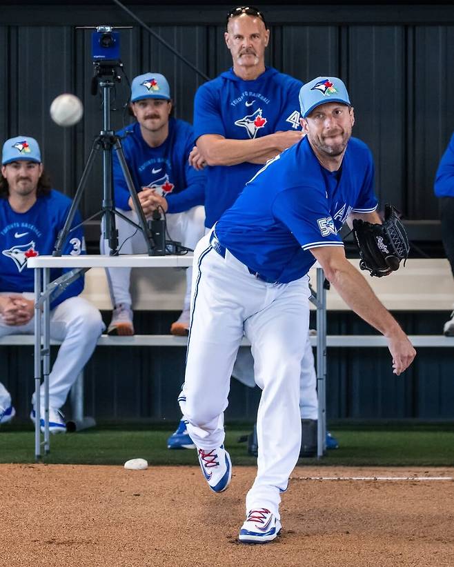 ▲ 맥스 슈어저 ⓒ토론토 블루제이스 공식 SNS