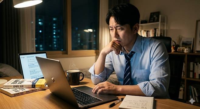 고물가가 일상화되면서 직장인들 사이에서는 본업 외에 소일거리 형태로 추가 수입을 확보하려는 움직임이 확산하고 있다. 사진=구글제미나이생성