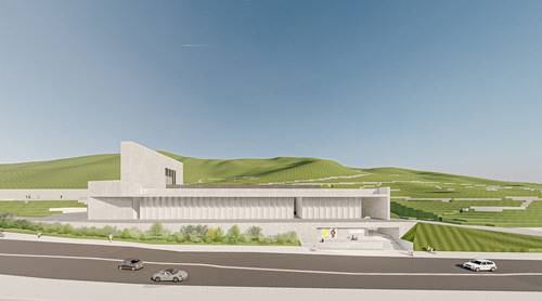 창원시립미술관 조감도.