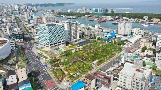 경북도시숲전경(포항북구청도시숲). 경북도 제공