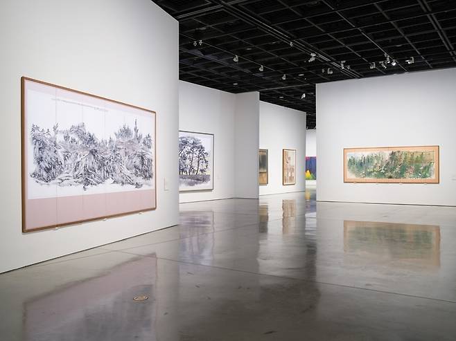 ▲ 서화무진 전시 전경