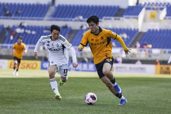 광주FC 문민서. /사진=광주FC