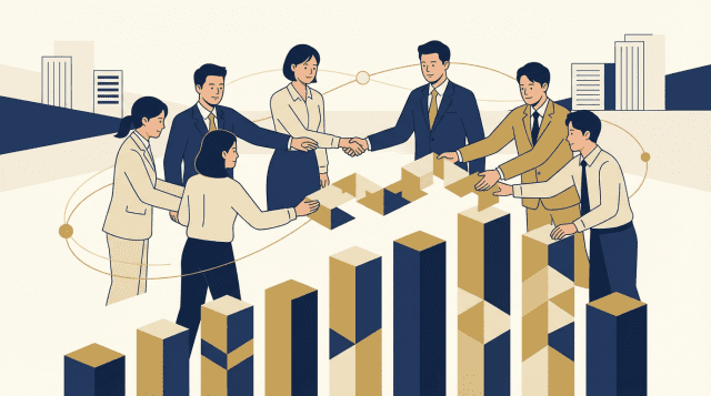 이미 작동하고 있던 제도들 위에 국가 인증이라는 객관적 기준이 더해졌을 때, 신뢰는 더욱 견고해진다(이미지=나노바나나)