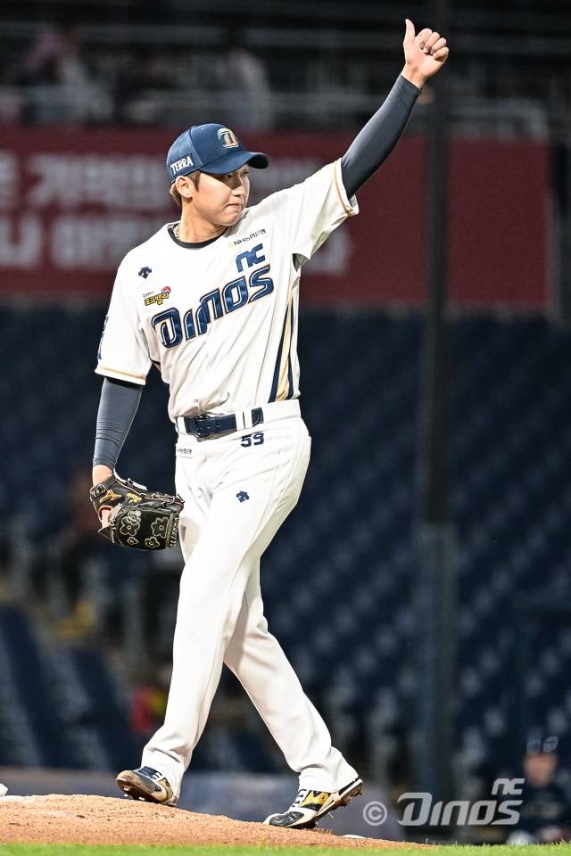 16일 KIA전에서 호투한 구창모. 사진=NC 제공