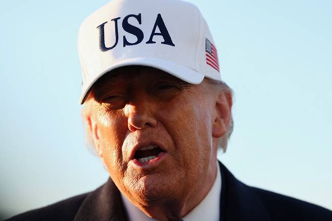 도널드 트럼프 미국 대통령. 로이터연합뉴스