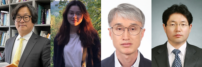 왼쪽부터 윤진효 DGIST 책임연구원, 조효비 선임전임연구원, 안흥주 교수, 박경배 상지대 교수. DGIST 제공