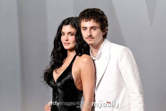 카일리 제너, 티모시 샬라메./게티이미지코리아