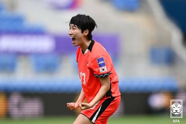 박수정(대한민국 여자대표팀). 대한축구협회 제공