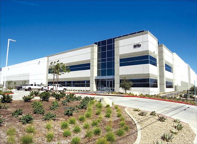 미국 캘리포니아주 블루밍턴에 위치한 올리브영 미국 서부센터 외부 전경. (올리브영 제공)