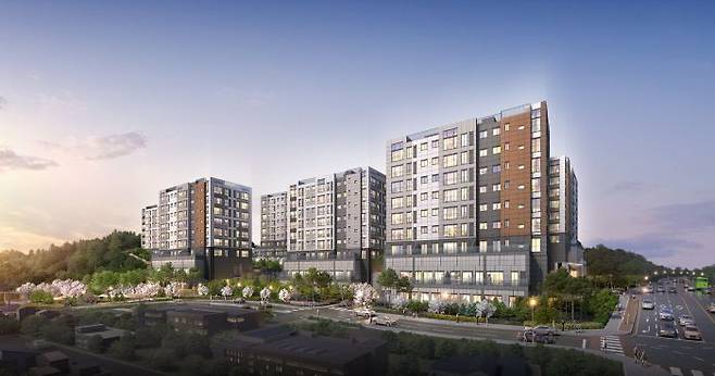 용인 플랫폼시티 라온프라이빗 아르디에 조감도 ⓒ라온건설 제공