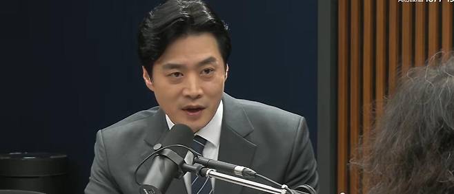 한준호 의원. 김어준 씨 유튜브 캡쳐