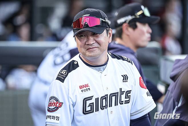 ▲ 뮨규현 수비코치 ⓒ롯데 자이언츠