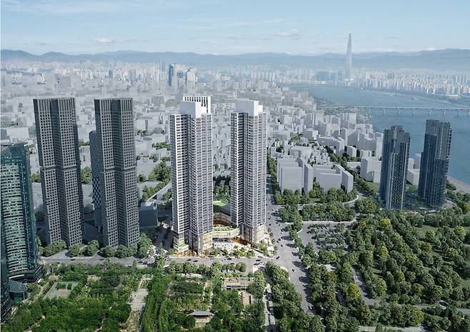 뚝섬 부영호텔 조감도 서울시청