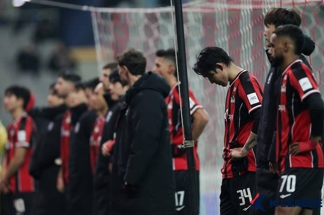 FC 서울은 비셀 고베와의 올 시즌 ACLE 16강 1, 2차전에서 모두 패했다. 사진=한국프로축구연맹