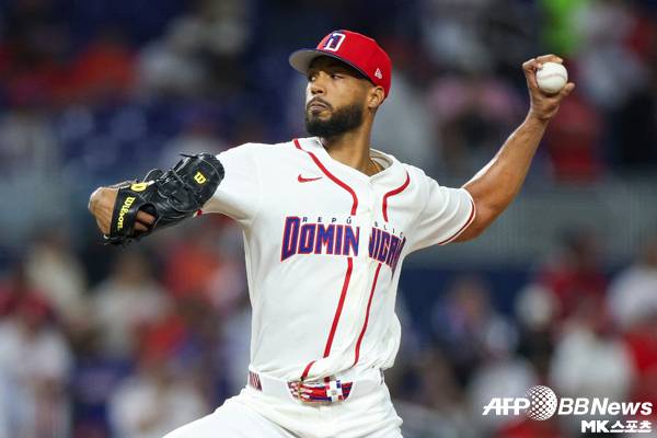 산체스는 지난 WBC 8강전에서 한국팀을 꽁꽁 묶었다. 사진=ⓒAFPBBNews = News1